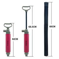 Didelės talpos plūduriuojanti baidarių ir kanojų triumo pompa rankiniam vandens siurbimui Manual Pump
