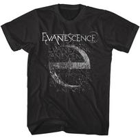Evanescence Vintažiniai E simbolio vyriški marškinėliai 2XL