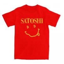 Man T Shirt Yellow Blockchian Bitcoin Satoshi T Shirts Harajuku Funny Summer Tee Shirt Y2K Funny Casual Cotton Tops Gift Idea S