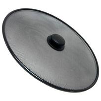 Frying Pan Splatter Screen 29 33cm Stainless Steel Oil Splash Guard Cover for Stove Cooking Mesh Pot Lid Knob