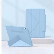 New Y-Folding Case for IPad A16 11th 10th Gen for iPad Air11 13'' Pro11 M4 9th 8th 10.2'' Air4 5 10.9'' Tablet Funda Cover Ipad 7 8 9th (10.2) šviesiai mėlyna spalva