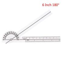Calibrated Orthopedics Goniometer 6/8Inch Joint Angle Ruler, Spinal Finger Medical Protractor Angle Rule