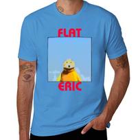 Flat Eric Marškinėliai juokingi kostiumai sporto gerbėjai croswit marškinėlis vyriški prigludę marškinėliai vyrams S