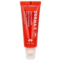 DERMA E, Raukšlių mažinanti paakių priemonė, 14 g (1/2 uncijos)