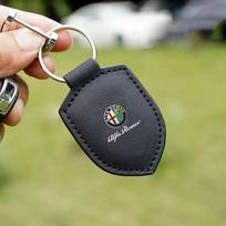Skirta Alfa Romeo Odinis Automobilio Raktų Pakabukas Logotipo Stilius Raktų Pakabuko Žiedai Automobilio Aksesuaras Skirta Alfa Romeo 4C 159 166 Spider Giulia 156 Mit
