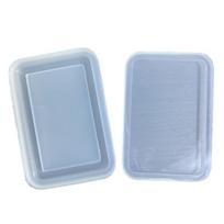 Clear Quicksands Photo Frame Silicone Molds Shaker Oil UV Resin Epoxy Keychain Mold For DIY Pendant Jewelry Making