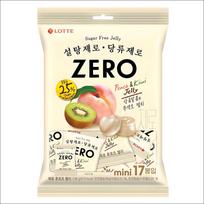 Lotte ZERO Vaiskiniai želė Mini (Cukraus neturintis mišrių vaisių) 238 g (apytiksliai. 17 individualių pakuočių) 238g x 1pack