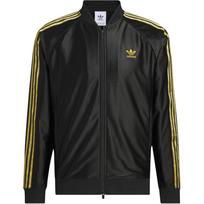 Adidas Originals SST Dryžuota Madinga Patogi Universali Striukė Vyriška Striukė Juoda Auksinė JW1850 XS
