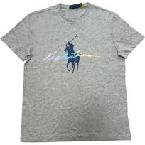 Polo Ralph Lauren Big Pony Colorful Logo Graphic Crew Neck Short Sleeve T-Shirt Classic Edition Men T-Shirts 710843838-002 M