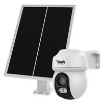 Tiandy Outdoor 4MP 4G Solar PTZ Security Camera CN plug (adapter included) No Storage Card
