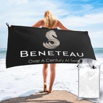 Beneteau Burinė jachta Burinė jachta KIŠENĖS ŠONAS Paplūdimio rankšluostis Minkštas mikropluoštas Greitai džiūstantis Sugeriantis Greiti rankšluosčiai Plaukimui W30*H60(CM)