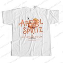 Aperol Spritz Is Always The Answer Graphic T Shirts Summer Fashion Overszized Tops For Women Round Neck Shortsleeved Tee Shirts S