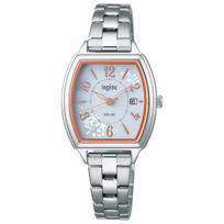 ingenu AHJD437 Solar Watch [Seiko Watch] Diamond-set Ladies'