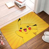 P-Pokemonas Pikachu Durų kilimėlis Kilimėlis Neslystantis Virtuvės Vonios Tualeto Kilimas Kilimas 40*60cm 40x60cm yellow