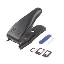 Multi-function Dual 2 in 1 Nano Micro SIM Card Cutter For Smart Phone Accessory one size