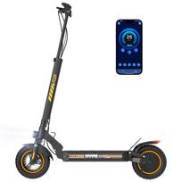 iscooter W9Air Electric Scooter: 500W Motor, 40KM Range, 10  Off-Road Tires, Foldable for Adults - EU CE Certified juoda
