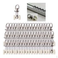 Užuolaidų karnizo ritinėliai - 40 vnt. rinkinys 60pcs