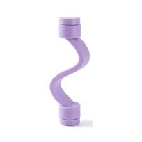 Washing Machine Drum Door Lock with Ventilation and Mildew Protection, Anti-Pinch Design, Magnetic Buckle violetinė