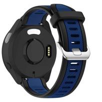 Dviejų spalvų silikoninis laikrodžio dirželis Garmin Forerunner 165 22mm