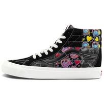 Vans Sk8-Hi 38 DX Positivity Patchwork Unisex Sneakers Black VN0A54FBA5J 36