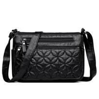 Women's bag, new zipper single shoulder messenger women's bag small square bag. juoda