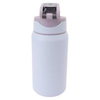 500ML termosinė puodelis su atšokančiu dangteliu Nerūdijančio plieno vakuuminės izoliacijos puodelis namams ir laukui L