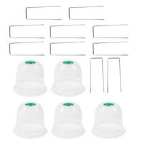 Thickened Plant Cover Greenhouses Protector With Adjustable Ventilation Rotating Transparents Observation For Garden Growth