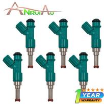 For Lexus ES350 RX350 RX450h Toyota Avalon Camry Highlander Sienna 3.5L New 6PCS fuel injectors 23250-0P010 23250-31090 FJ1084