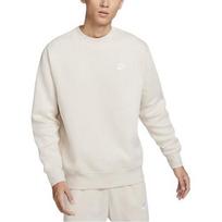 Nike Sportswear Club Fleece vyriškas džemperis baltas šviesiai žemės rudas BV2663-104 EU L