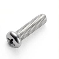 304 Stainless steel Phillips Round Pan Head Screw Bolt M6 M8 M10 Cross Extension Screw For Furniture Switch Socket Screw M6x6mm(25pcs)
