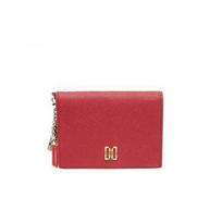 Daks Red Dd Logo Card Wallet With Charm [25fw][erin] Single option