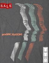 New Popular Imagine Dragons Faces Rock Band  Men Men S-235XL T-Shirt  JJ427 Unisex T-Shirt S