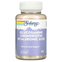Solaray, Glucosamine Chondroitin Hyaluronic Acid, 90 Veggie Capsules