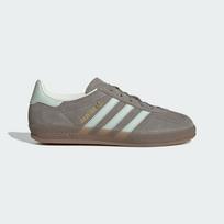adidas Gazelle Indoor Silver Pebble Linen Green (Women's) 37