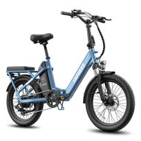 FAFREES F20 Flex Commuting ebike with 36V 20Ah Battery / 100km Range, Torque Sensor mėlyna