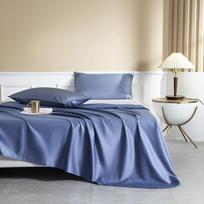 13 spalvų medvilniniai A klasės patalynės užvalkalai, lengvi ir prabangūs, minimalistiniai, viengubi paklodė be pagalvės užvalkalo Pillowcases mėlyna