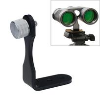 Datyson 5P0008 teleskopinis trikojo jungtis Visas metalinis L formos adapterio adapterio laikiklis(Juoda) juoda