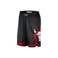 Nike NBA Chicago Bulls City Edition Swingman Shorts Chicago Red/Black/White Men Streetwear DX8697-010 L