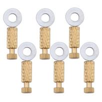 6 vnt dirbtinės odos padėties nustatymo adata, tvirtas metalinis odinis dirbinys, adata „pasidaryk pats“ dirbtinės odos siūlių siuvimo fiksavimo kaištis Short 6pcs