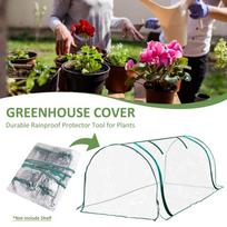 Mini Greenhouse Plant Cover Portable Indoor Tunnel Green House Winter Gardening Plant House Growing Tent Bracket Not Included CHINA