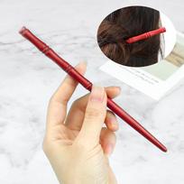 Moterims bambuko formos medinės plaukų segtukai Kinų senovės stiliaus plaukų pagaliukai Retro paprasti mergaitėms Hanfu galvos apdangalai Plaukų aksesuarai Papuošalai Hair Sticks