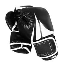 1 Pair 10oz Boxing Training Gloves Fighting Sandbag Boxing Gloves for Men Women Black