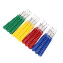 12Pcs Seam Ripper Colorful Durable Ergonomic Stainless Handy Handles Thread Remover for Sewing Embroidery Quilting