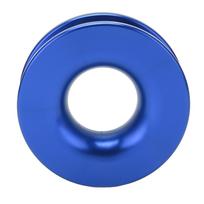Winch Snatch Recovery Ring 41000lbs Breaking Strength for 7 16in 1 2in Soft Shackle with 3 16in 1 4in 3 8in Ropes Blue mėlyna