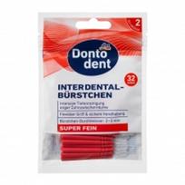 Dontodent Rosa Interdental Brush 0.4mm, 32 pieces