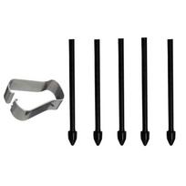 Stylus  Replacement  Nib  Kit Pen Tip Compatible For Samsung Galaxy Tab S6lite Black 5-piece