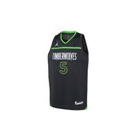 Nike X NBA Krepšinio marškinėliai Edwards Išvykos Vaikams Mėlyni Balti 3Y2B7BXJP-TIM05 S