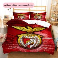 Sporting Clube de Portugal Pattern Bedding Home Decoration Birthday Gift (1 * duvet cover + 2 * pillowcase, without core) 135x200cm