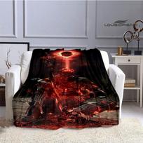 3D žaidimas D-Dark Souls spausdinti pledai Šiltas pledas minkštas ir patogus namams kelionei lovai piknikui gimtadienio dovana 75x90cm