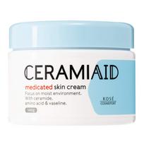 CeramiAid KOSE Medicated Skin Cream For Those Suffering from Severe 140g 140g, Additive-Free Formula, Dryness, Fragrance-Free, (x 1) balta